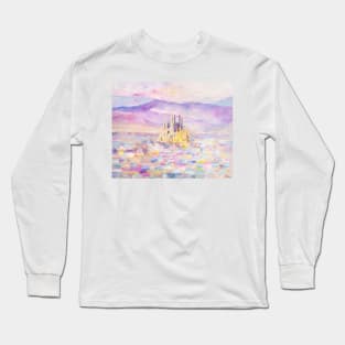 Pearlescent Morning in Barcelona Long Sleeve T-Shirt